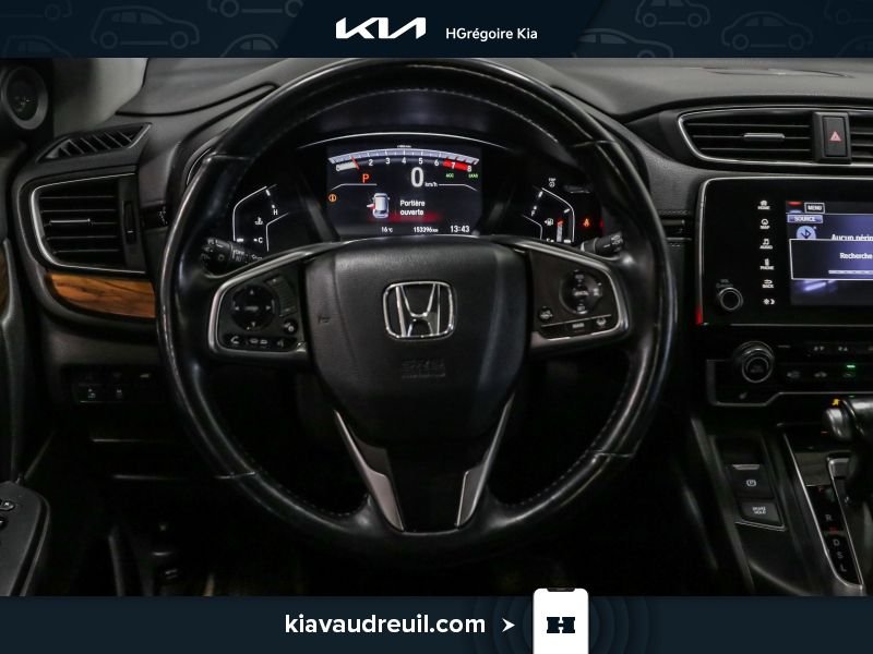 Honda CRV KP7976A | ***Touring / CUIR / MAG / TOIT PANO*** 2018 Noir Laval - photo #14