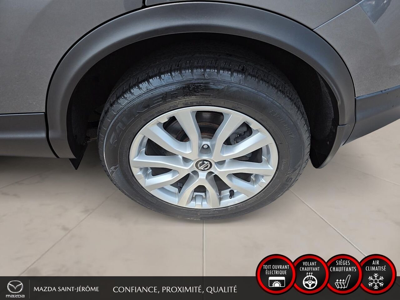 Nissan Qashqai SV | AWD | TOIT OUVRANT | MAGS | 2022 Gris Saint-Jérôme - photo #11