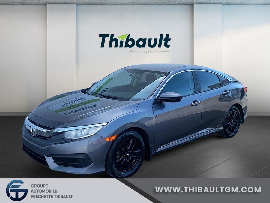 HONDA CIVIC LX 4 portes, boîte manuelle, LX 2016 Gris