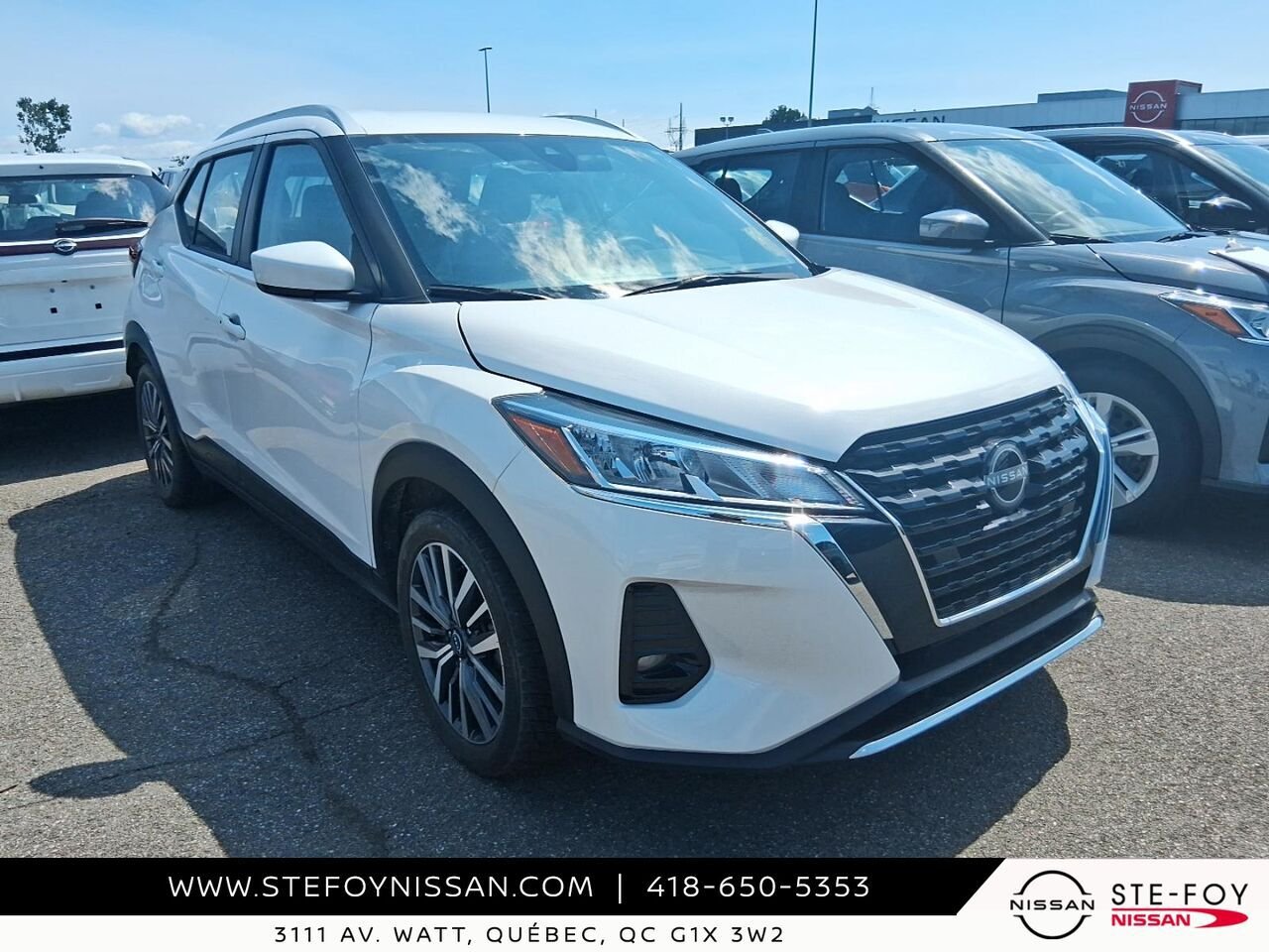 Nissan Kicks SV TA 2024 Blanc Ste-Foy - photo #0