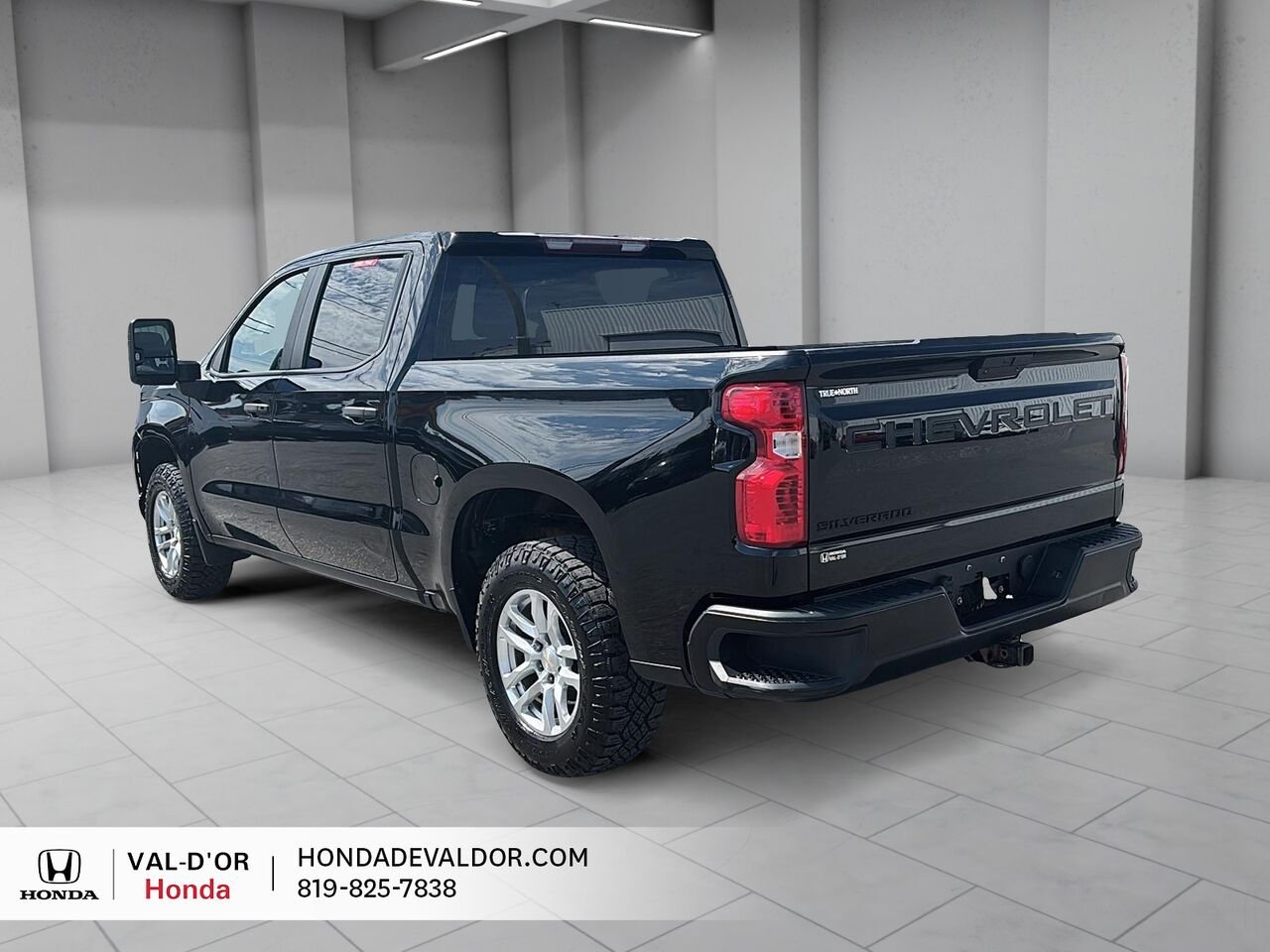 Chevrolet Silverado 1500 WT cabine multiplace 4RM 147 po 2020 Noir Val-d'Or - photo #3