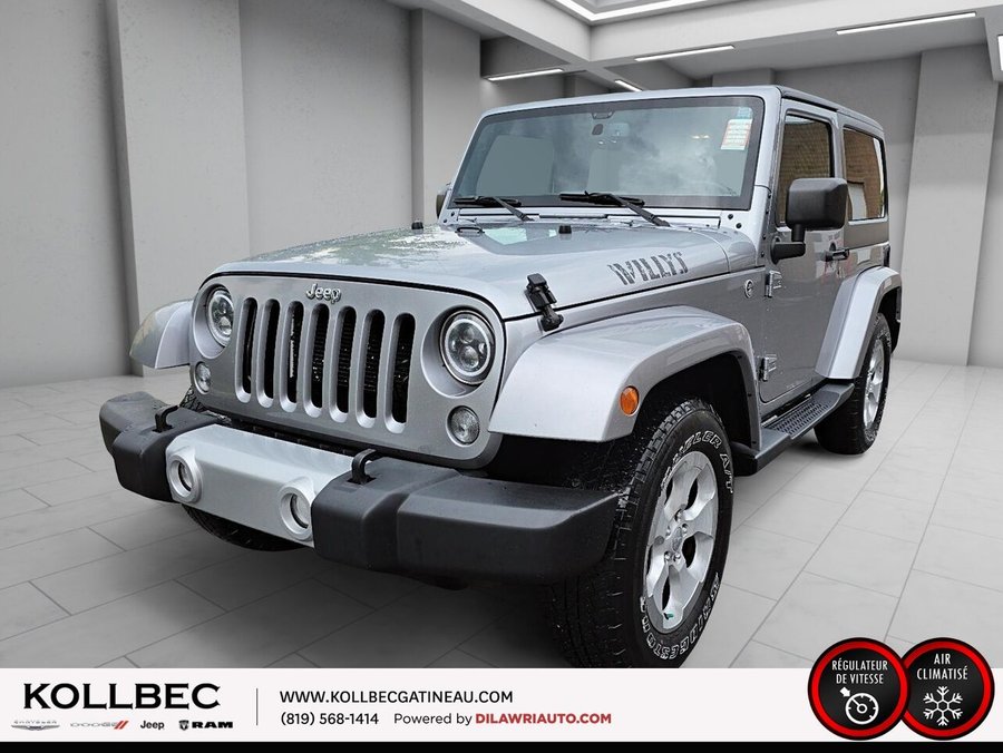 JEEP WRANGLER ***CLEAN CARFAX*** 2015 Argent