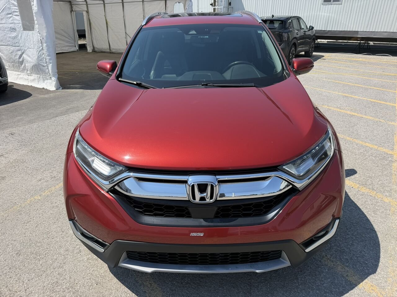 2017 Honda CR-V TOURING AWD Red Laval - photo #5