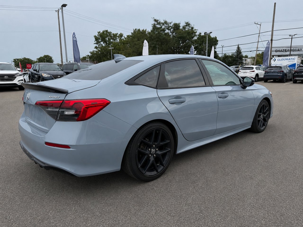 HONDA CIVIC Sport 2023 Gris Châteauguay - photo #4