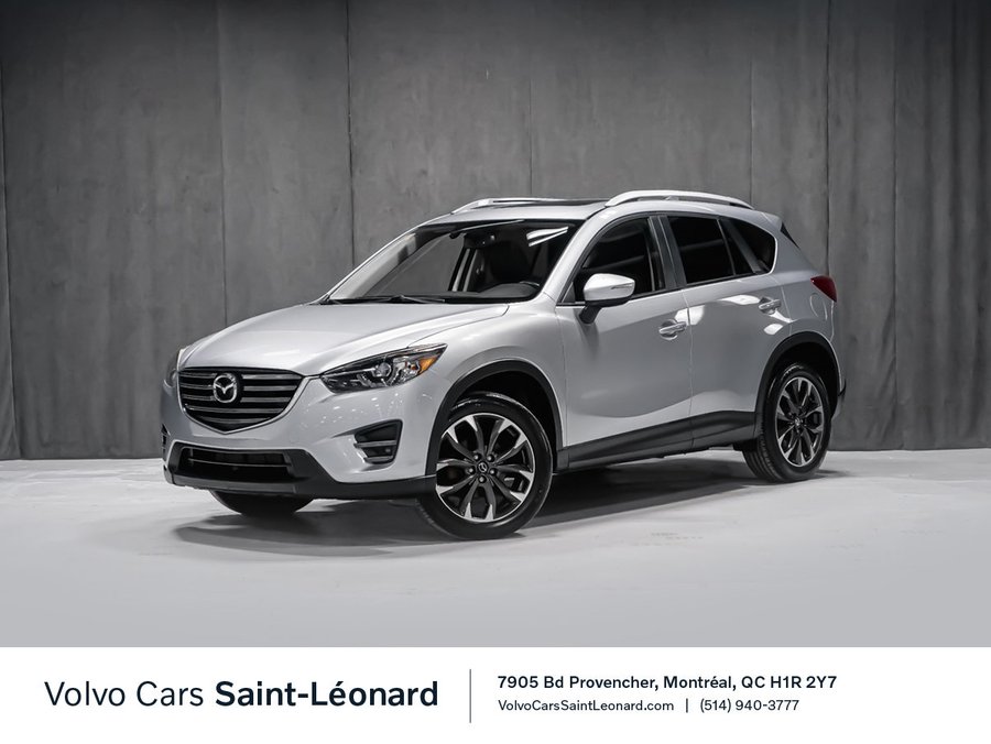 Mazda CX-5 GT TOIT OUVRANT SIÈGES EN CUIRES 2016 Argent