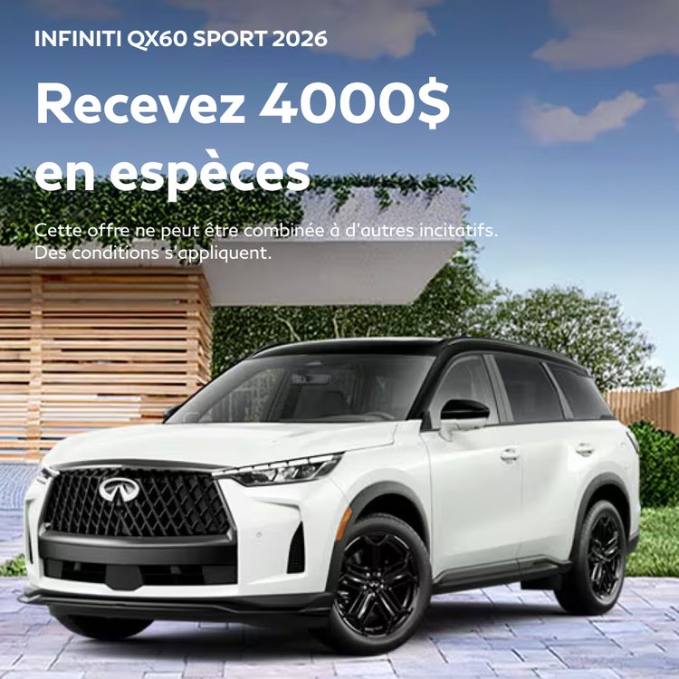 Infiniti aout Promo 1000x1000 QX60 Sport FR
