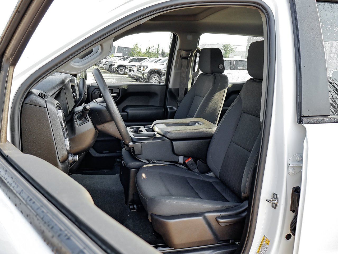 2024 GMC Sierra 1500 4WD Crew Cab 147 Pro White Sherwood Park - photo #15