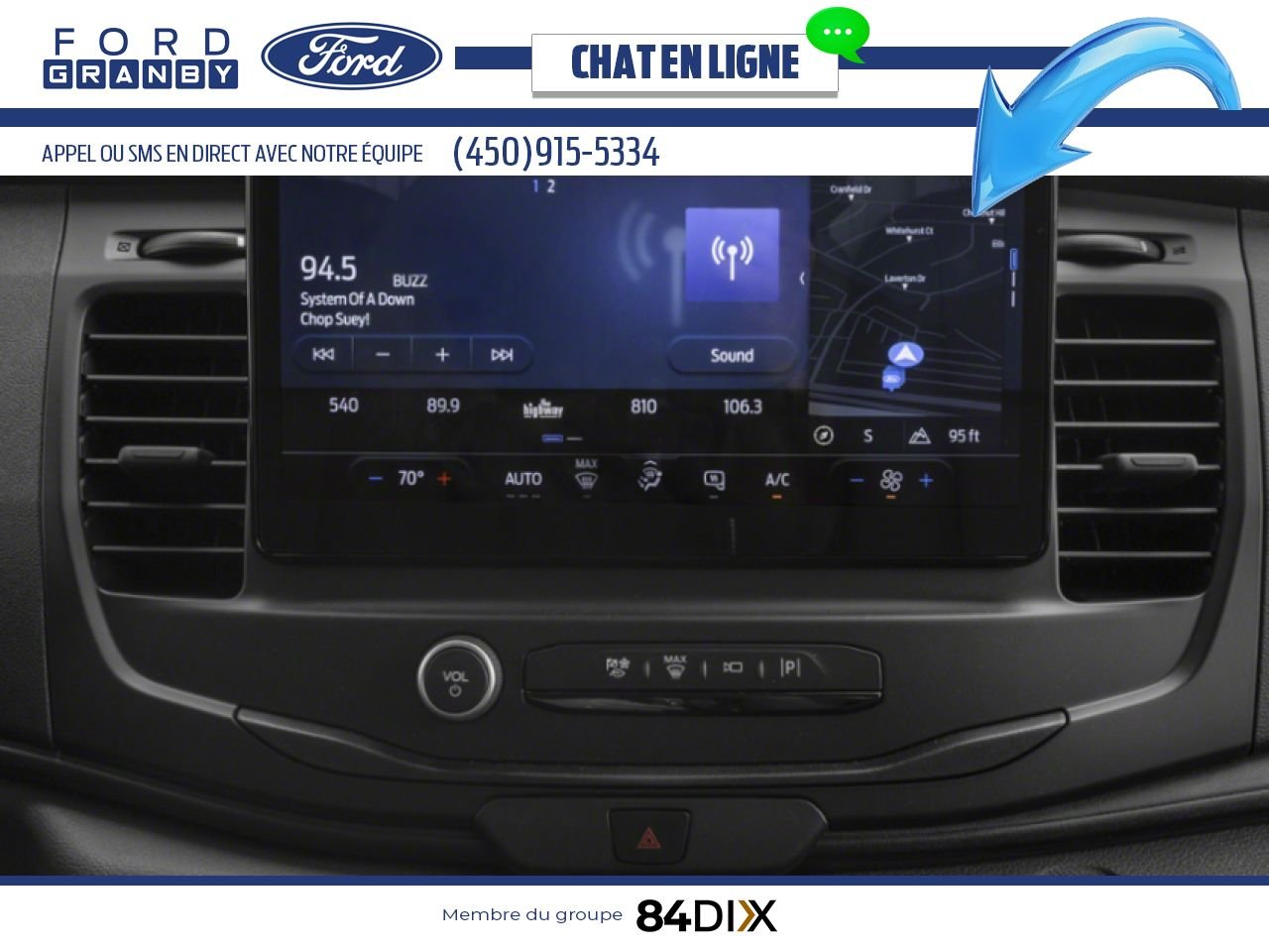2025 Ford E-Transit Cargo Van Agate Black Metallic Granby - photo #7