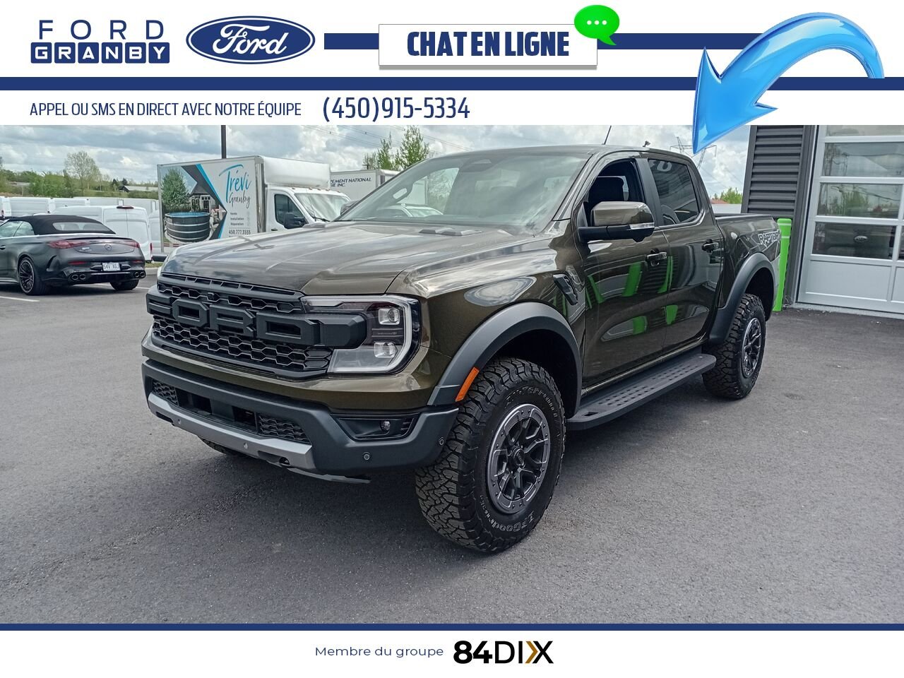 Ford RANGER 2024 Vert Granby - photo #1