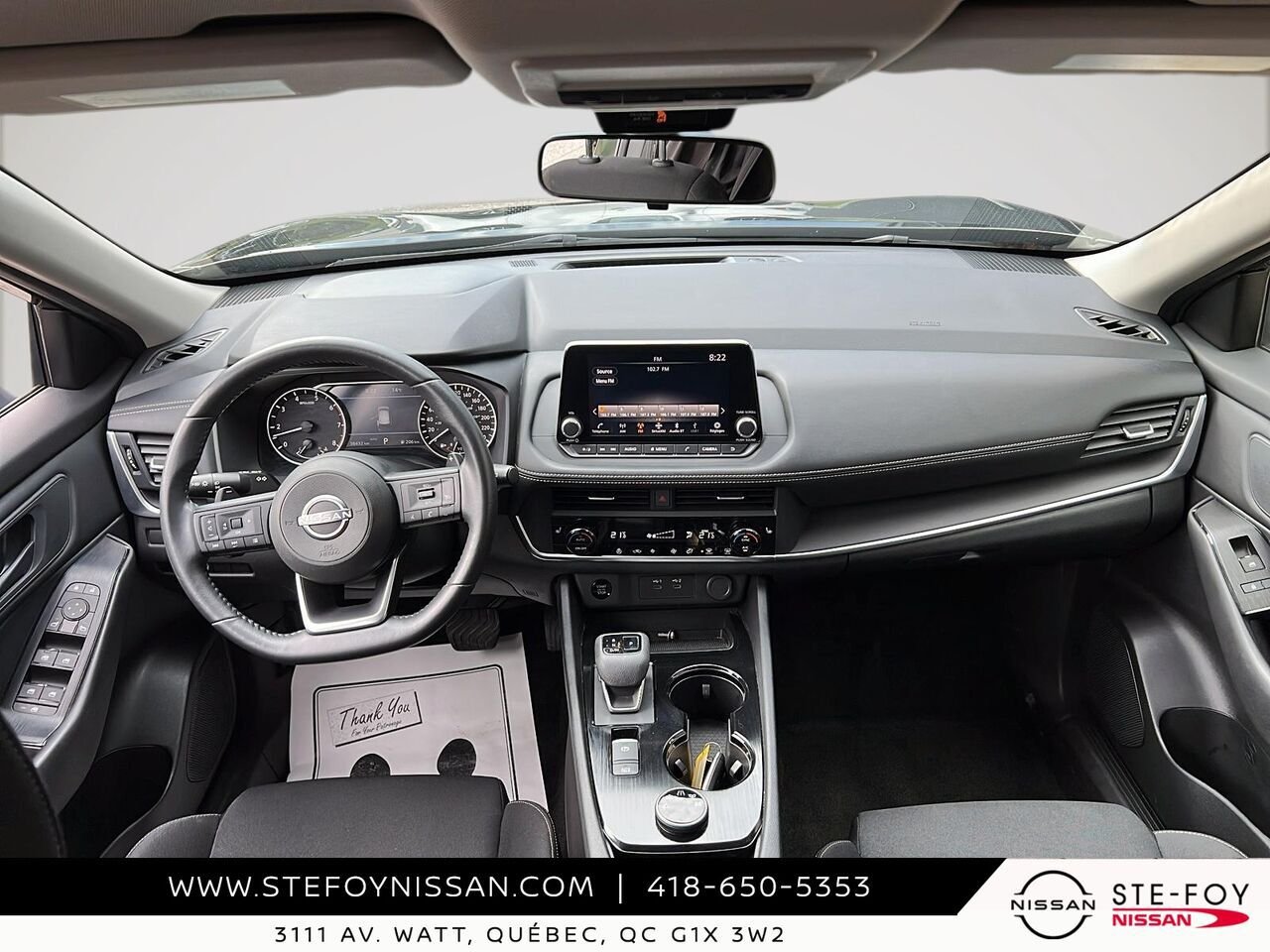 2024 Nissan ROGUE S TRACTION INTEGRALE Black Ste-Foy - photo #8
