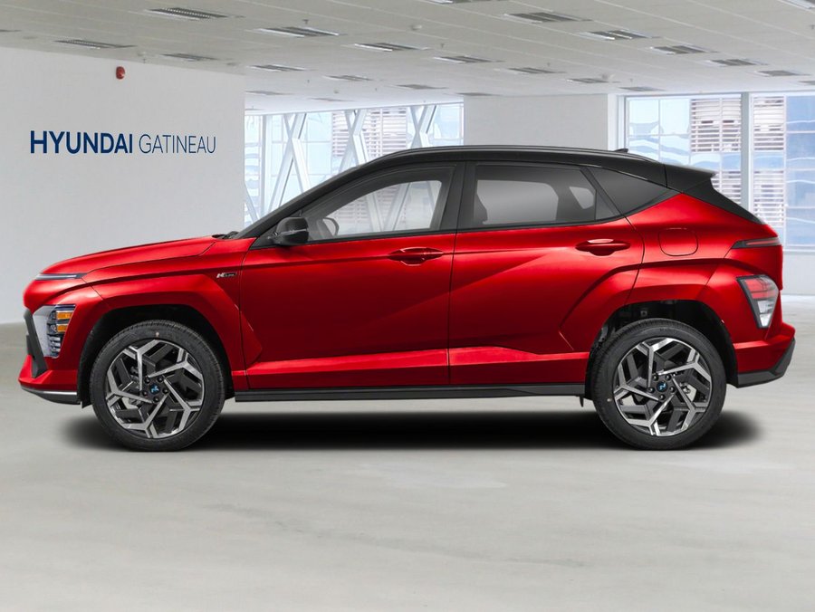 2025 HYUNDAI Kona 2025 Ultimate Red w/Abyss Black Roof