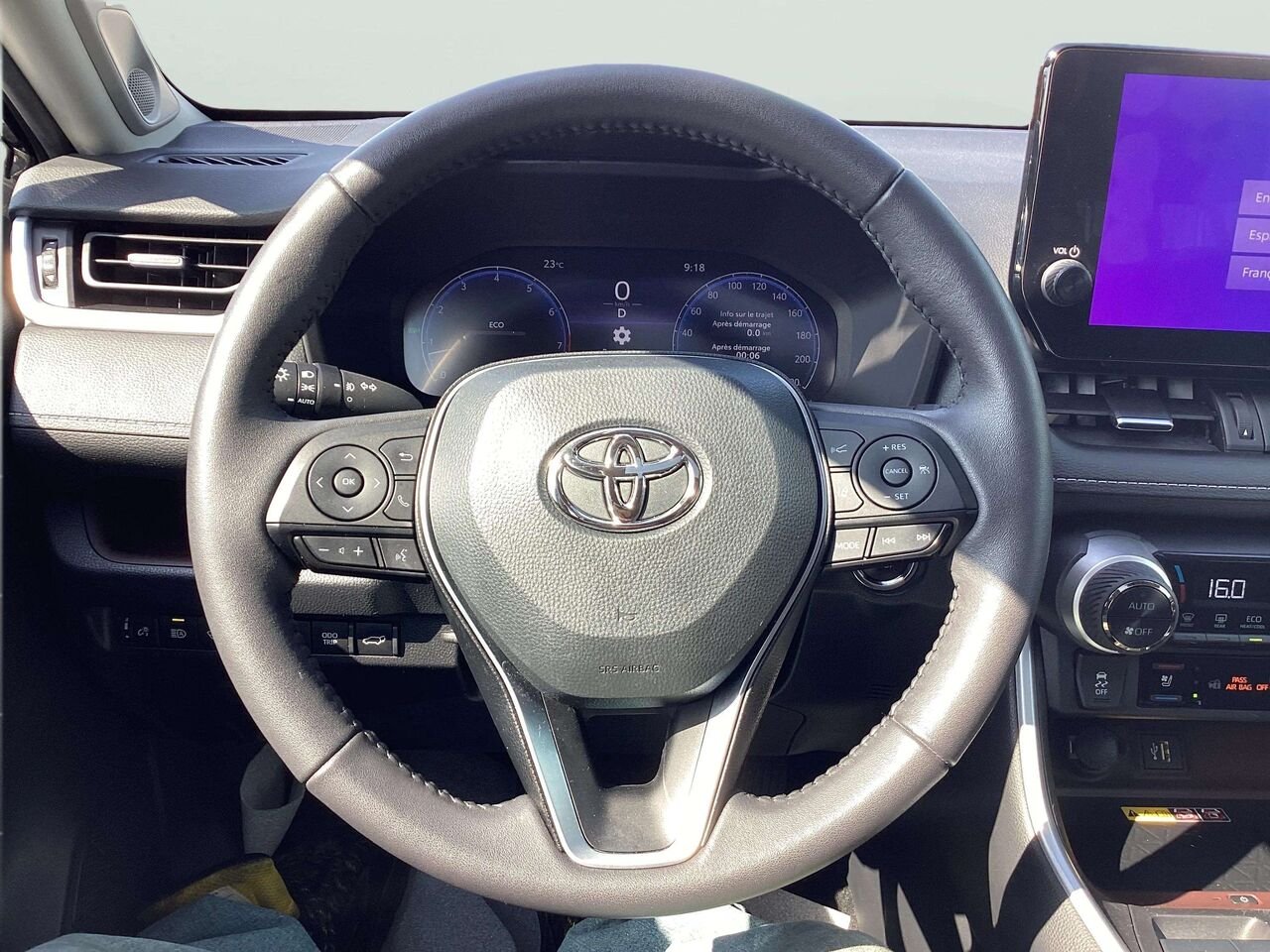 2023 TOYOTA RAV4 LIMITED AWD Black Gatineau - photo #12