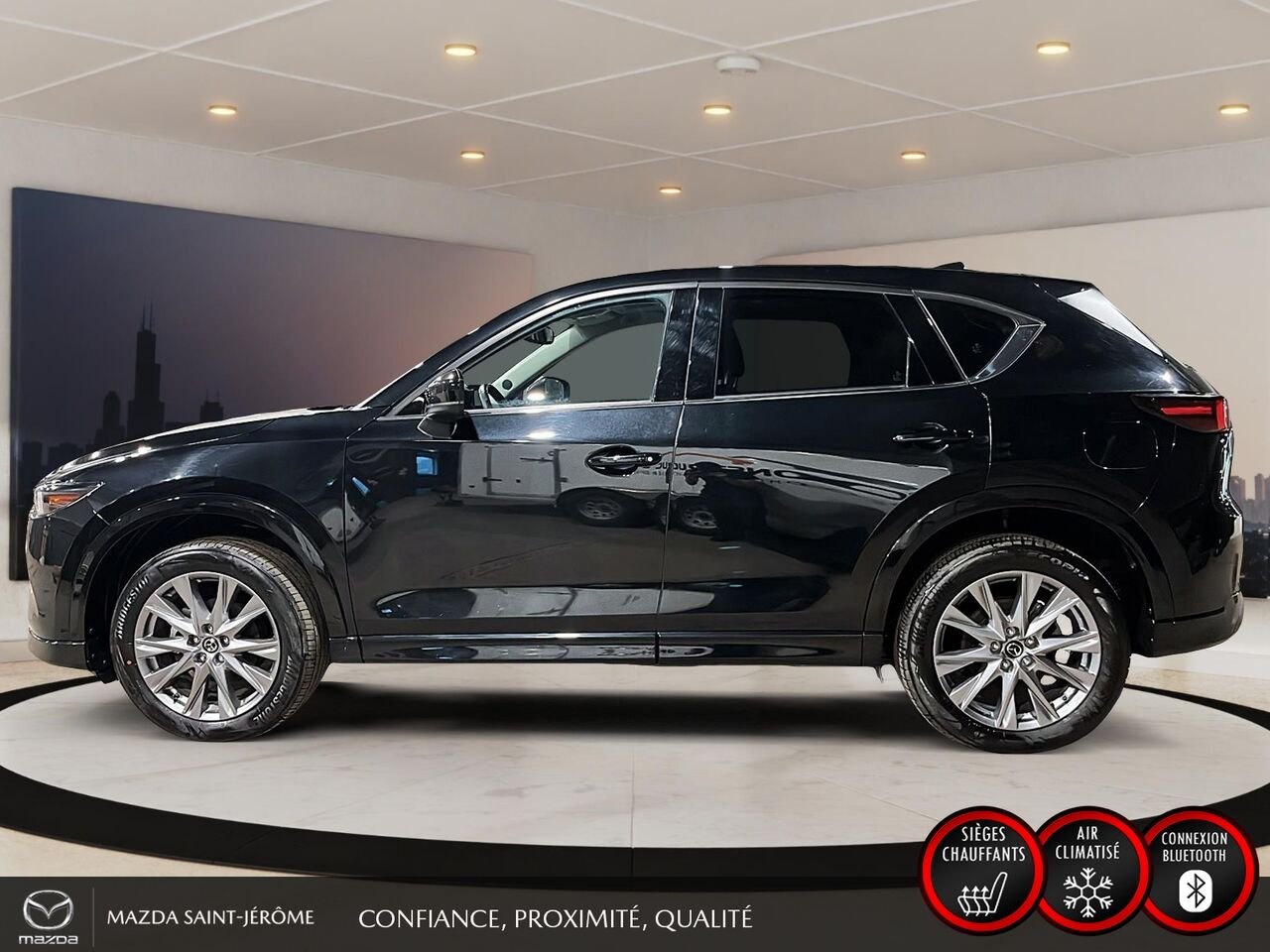 Mazda CX-5 2025 Noir Ste-Agathe des Monts - photo #10