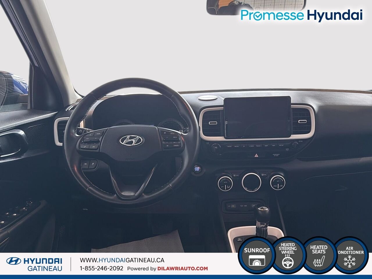 Hyundai Venue 2022 BLEU INTE Gatineau - photo #7