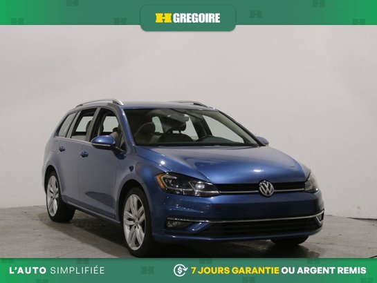 2019 Volkswagen Golf 2019 Blue