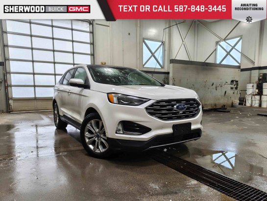 2019 Ford Edge 2019 White