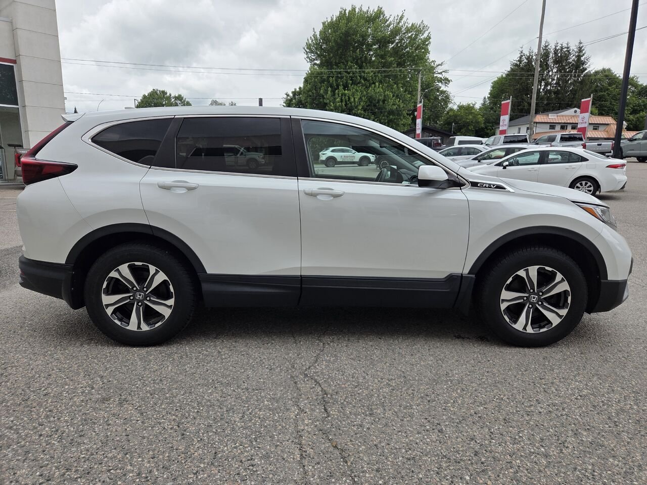 2021 Honda CR-V White Amos - photo #3