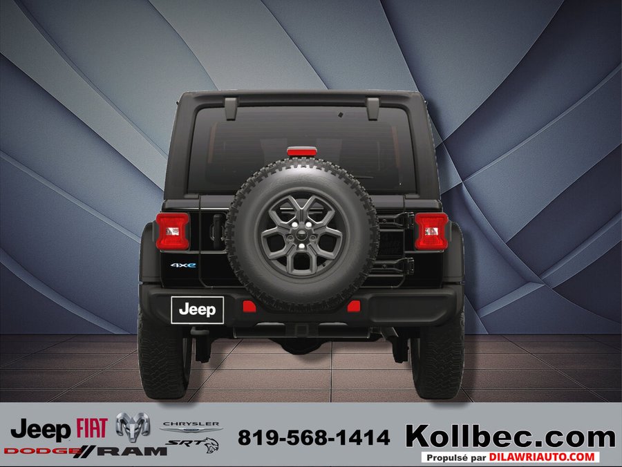 2025 Jeep Wrangler 4xe Black