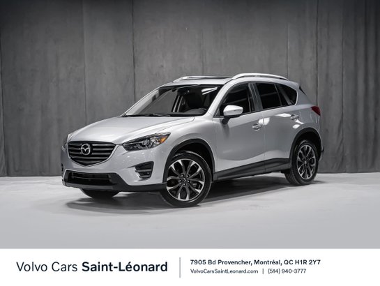 Mazda CX-5 GT TOIT OUVRANT SIÈGES EN CUIRES 2016 Argent