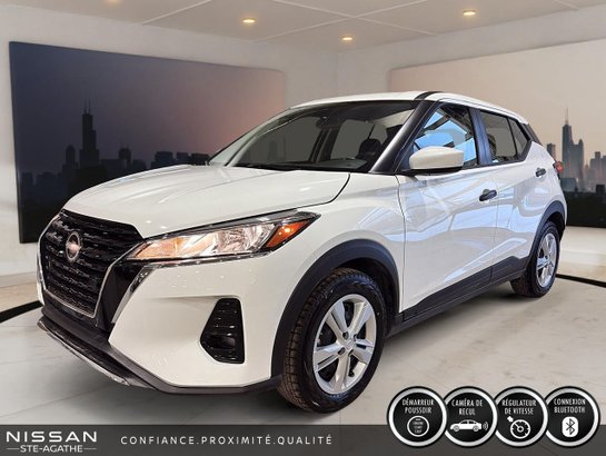 2025 NISSAN KICKS PLAY S AUTOMATIQUE | A/C | GROUPE ÉLECTRIQUE White