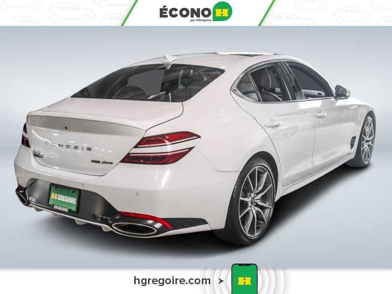 Genesis G70 2022 Blanc Saint-Eustache - photo #6