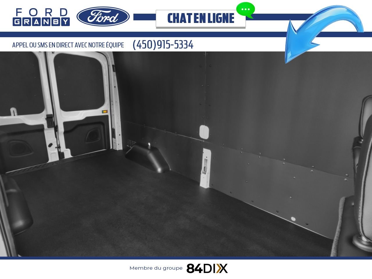 2025 Ford Transit Cargo Van Oxford White Granby - photo #5