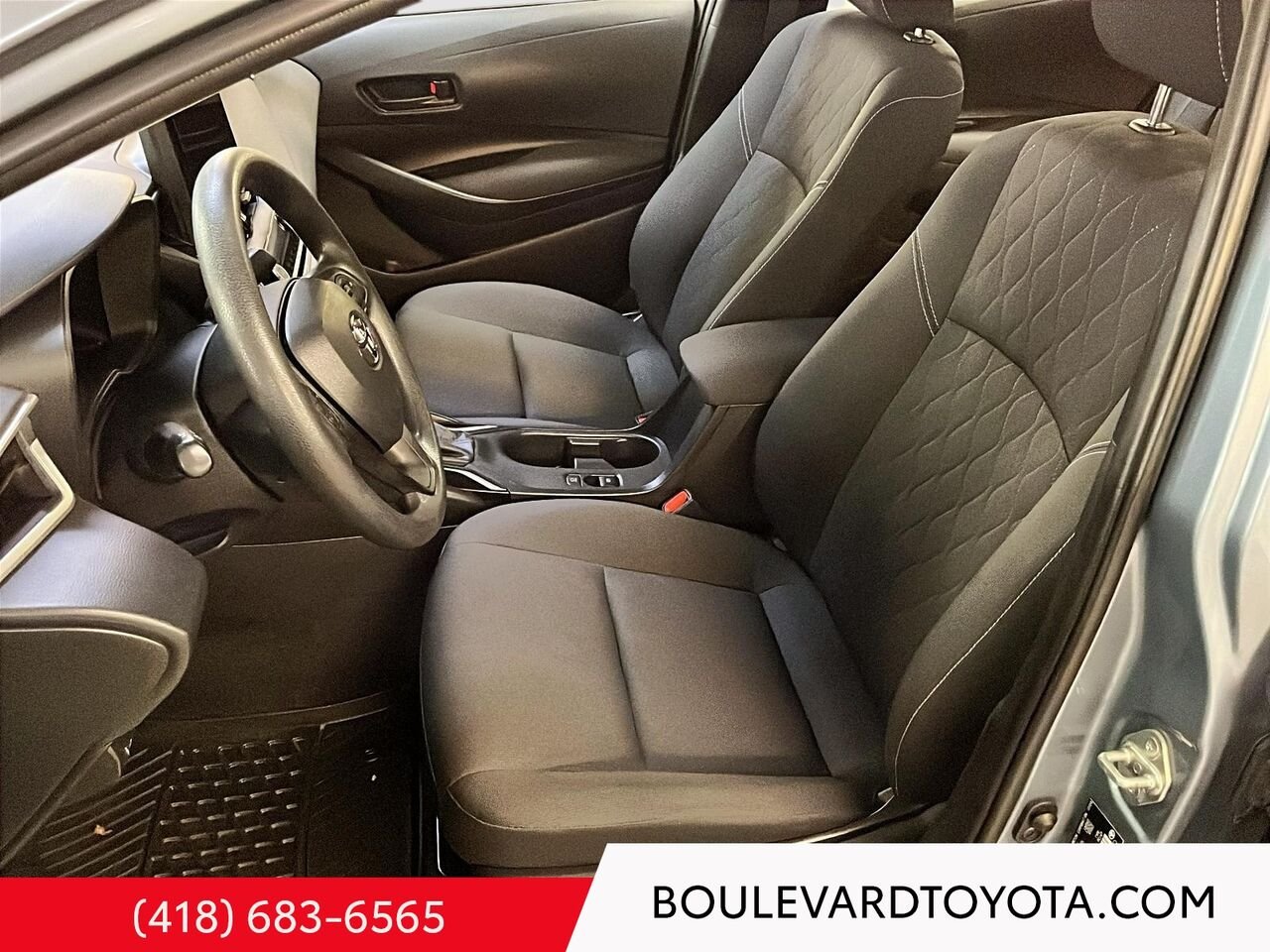 Toyota Corolla 99855B-62 | hybride LE CVT 2025 Bleu Québec - photo #8