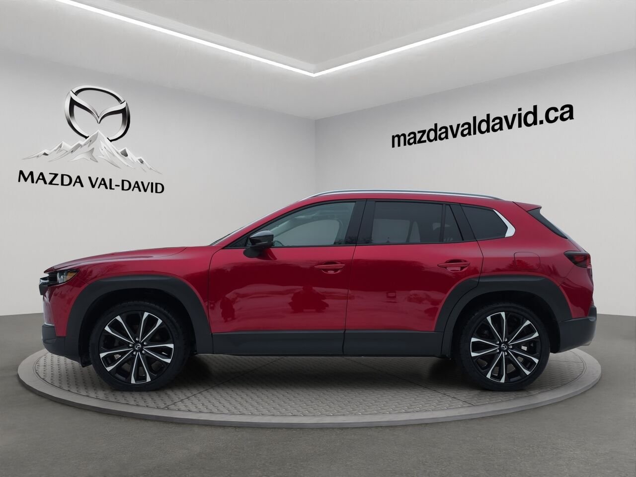 2024 Mazda CX-50 GT w/Turbo AWD Volant chauffant, navigation, toit ouvrant panoramique, Red Val-David - photo #1