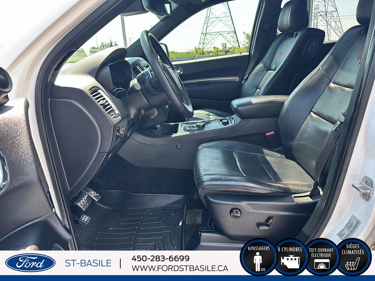 DODGE DURANGO 2015 Blanc Saint-Basile-le-Grand - photo #19