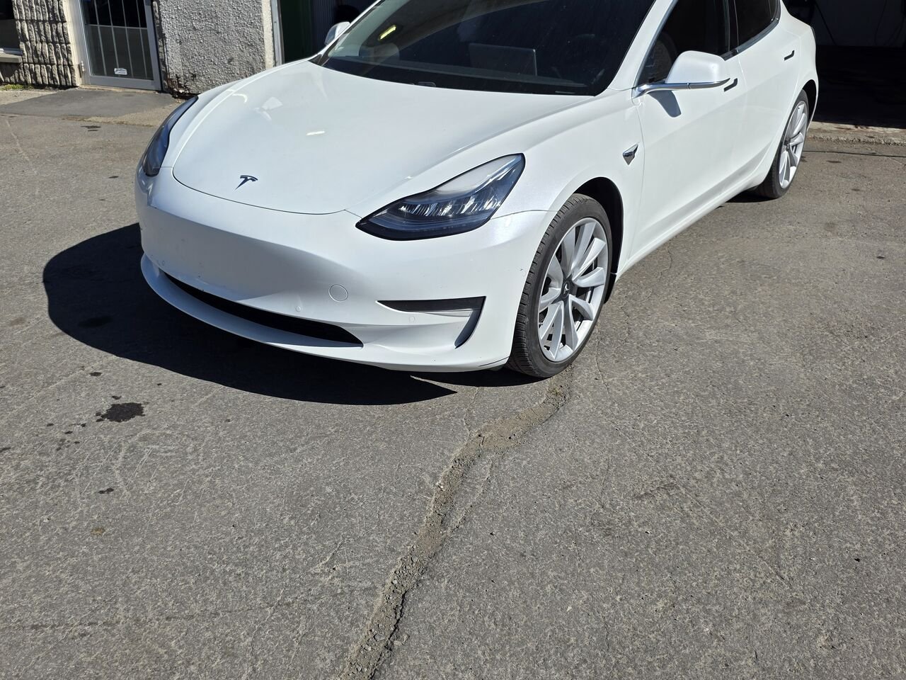 2020 Tesla Model 3 White  - photo #0