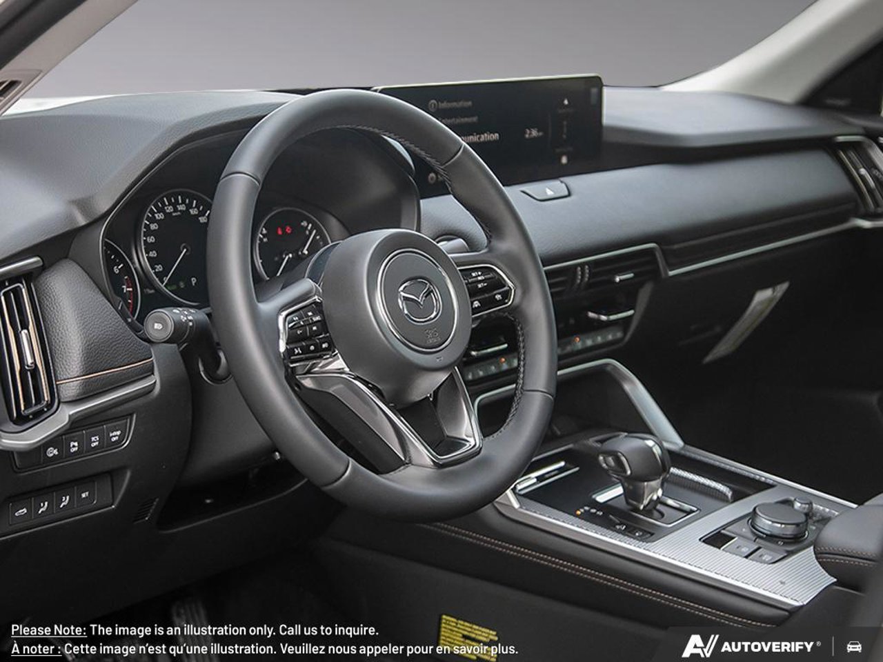 Mazda CX-90 hybride léger JM3KKDHD5T1371663 2026 Gris mécanique métallisé Mirabel - photo #10