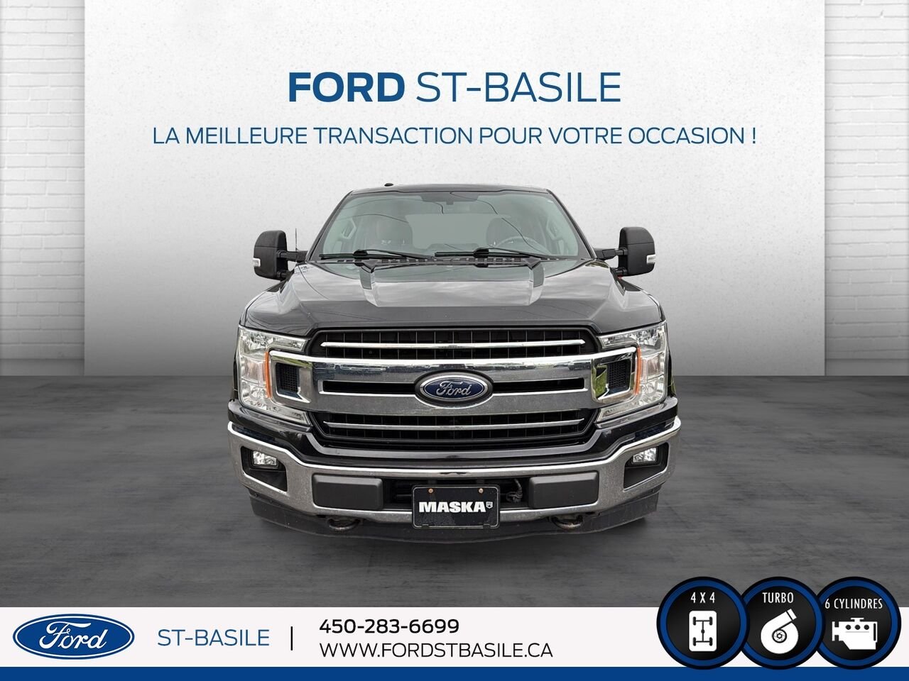 Ford F-150 2018 Noir Saint-Basile-le-Grand - photo #10