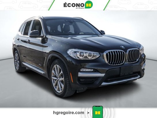2018 BMW X3 2018 Black
