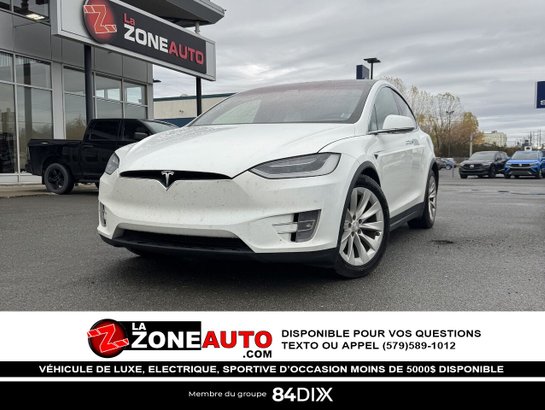 Tesla Model X 2017 2017 Blanc