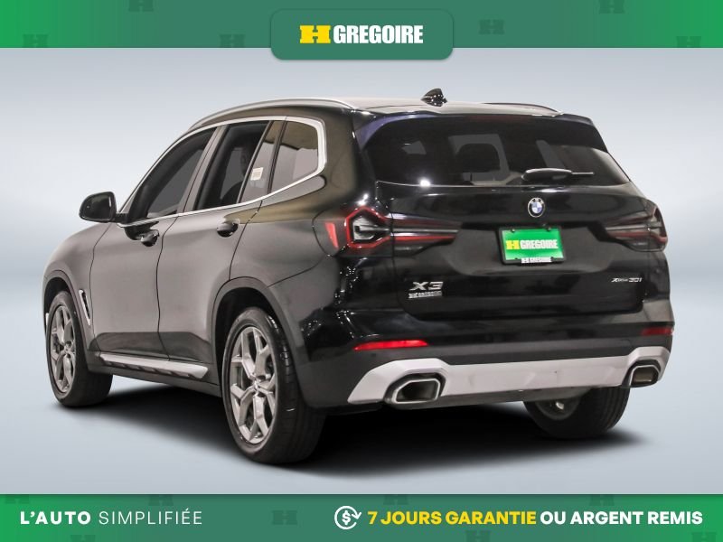 BMW X3 2022 Noir Blainville - photo #5
