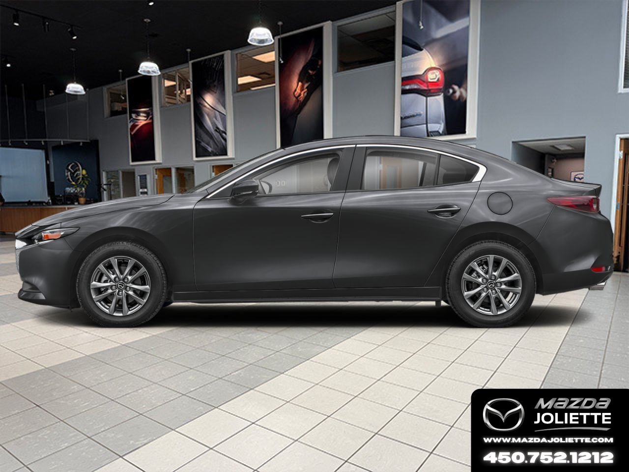 MAZDA Mazda3 2026 Gris mécanique métallisé Notre-Dame-des-Prairies - photo #1