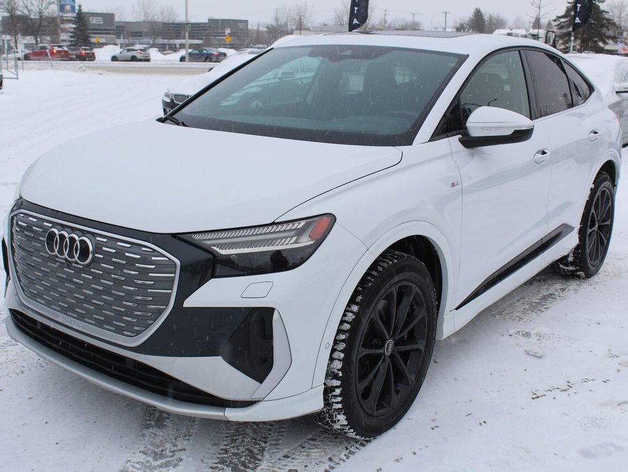 Audi Q4 e-tron Sportback 2023 2023 Blanc