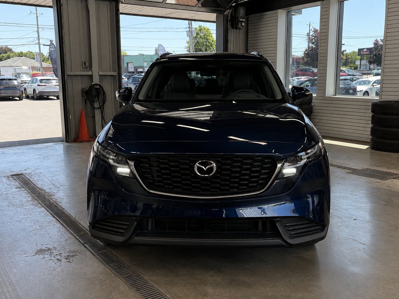 2026 MAZDA CX-5 GS TI Navy Blue Mica Châteauguay - photo #1