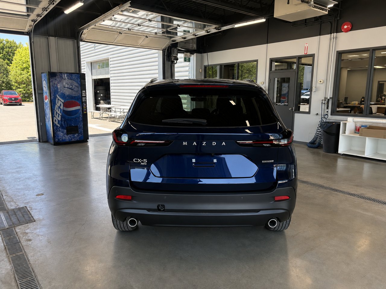 2026 MAZDA CX-5 GS TI Navy Blue Mica Châteauguay - photo #4