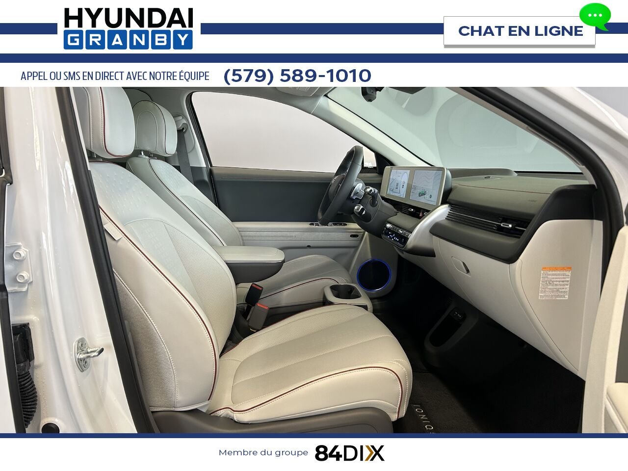 Hyundai Ioniq 5 2024 Blanc Granby - photo #20