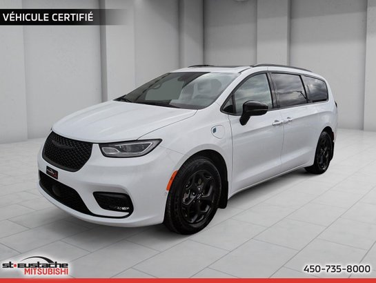 Chrysler Pacifica Hybrid Ensemble allure S de catégorie supérieure 2RM-CUIR-TOIT PANO-SIÈGES ET VOLANT CHAUFFANTS 2024 Blanc