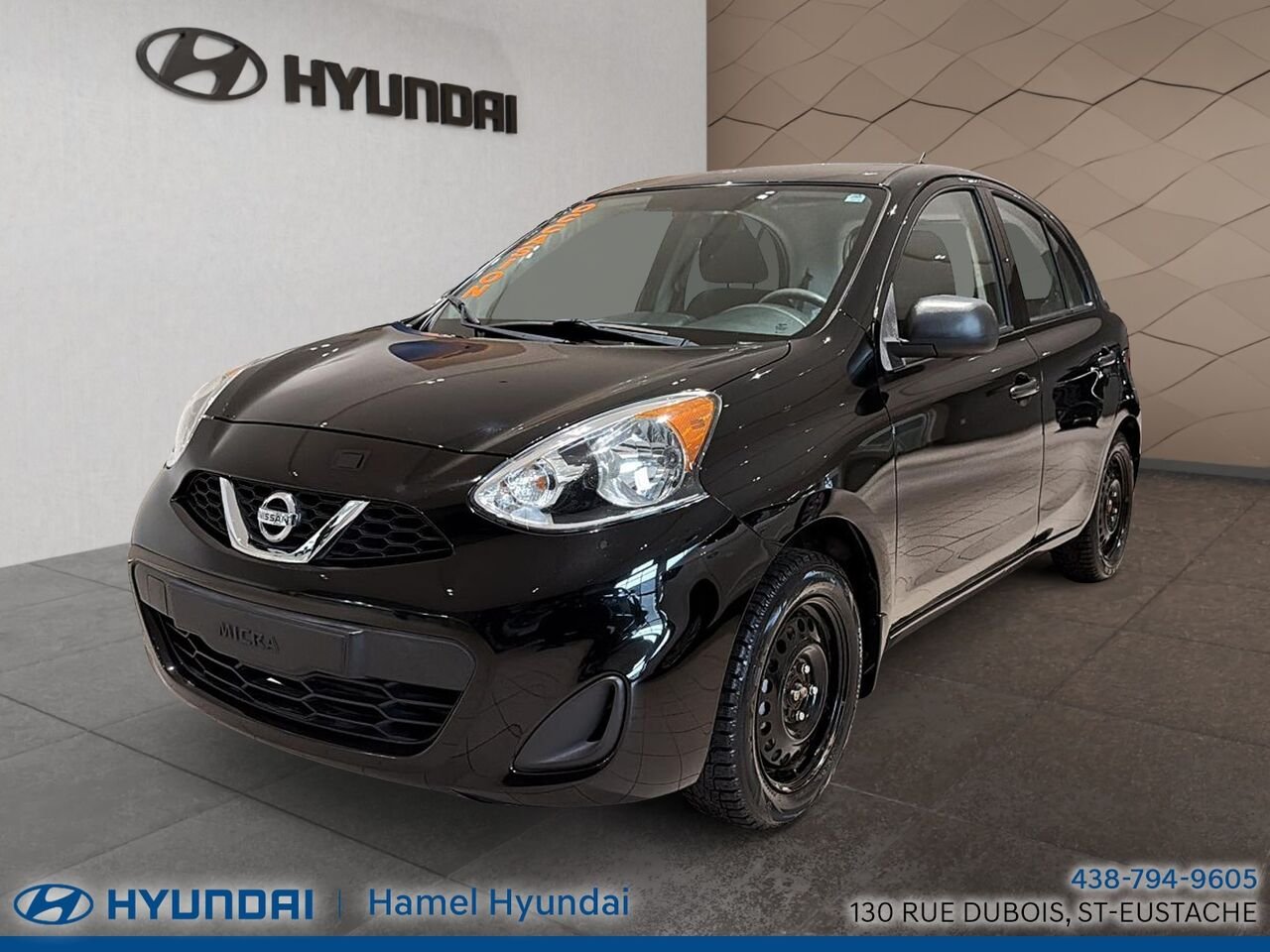 2016 Nissan Micra Black Saint-Eustache - photo #4
