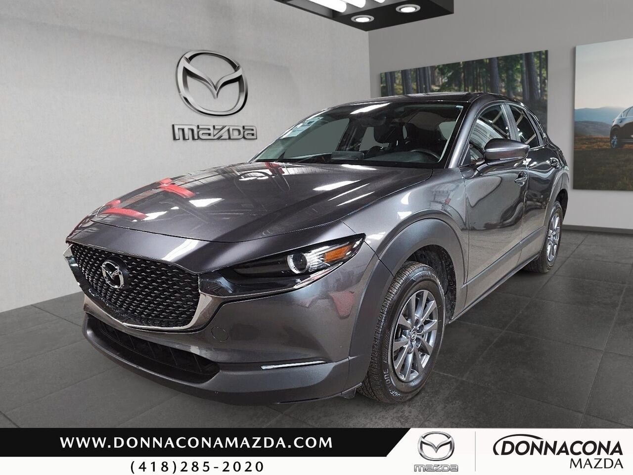 Mazda CX-30 2023 Gris Donnacona - photo #0