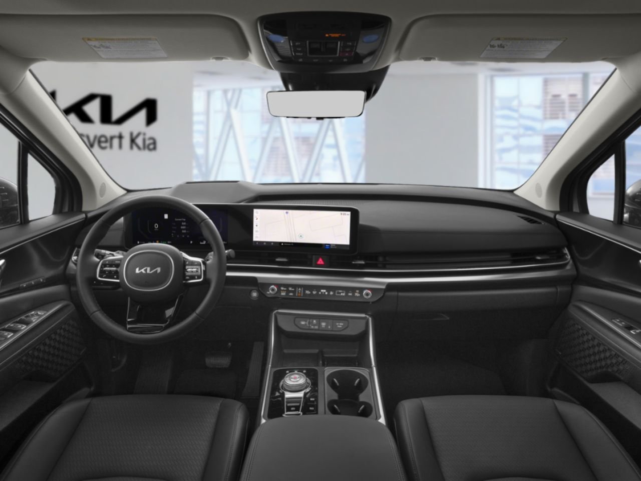 Kia Carnival hybride 2027 Blanc neige nacré Blainville - photo #12