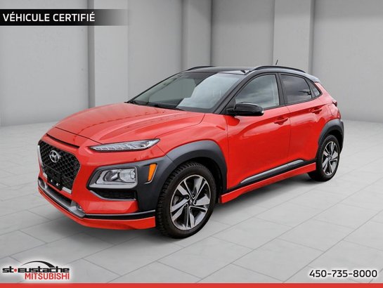 2020 Hyundai Kona 1.6T AVEC TOIT BICOLORE-AWD-TURBO-BANC CHAUFFANT Orange