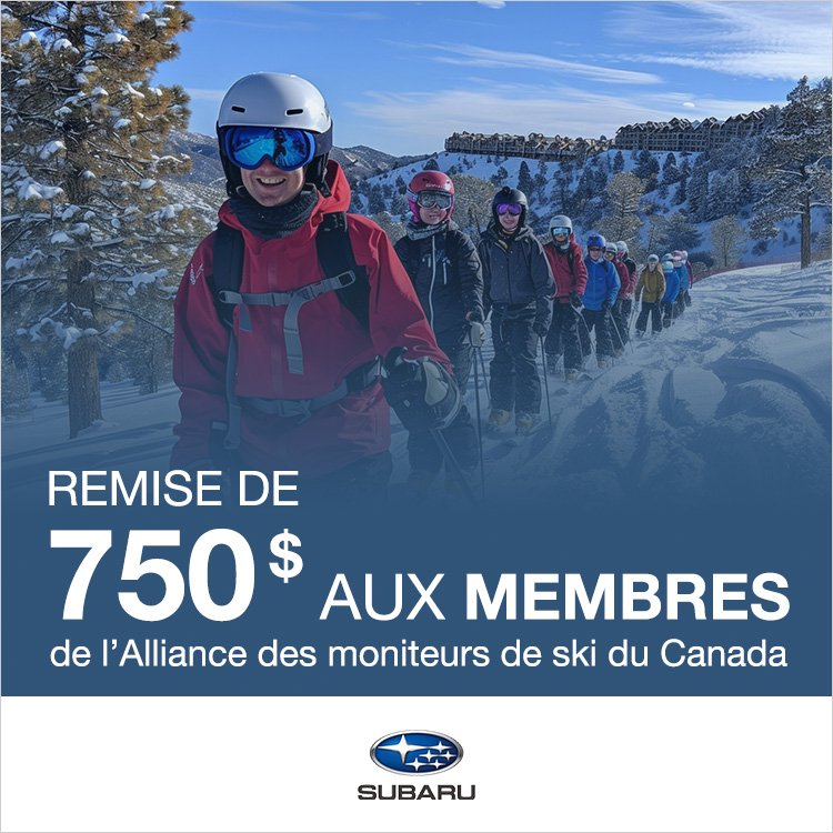 Programme moniteurs ski subaru