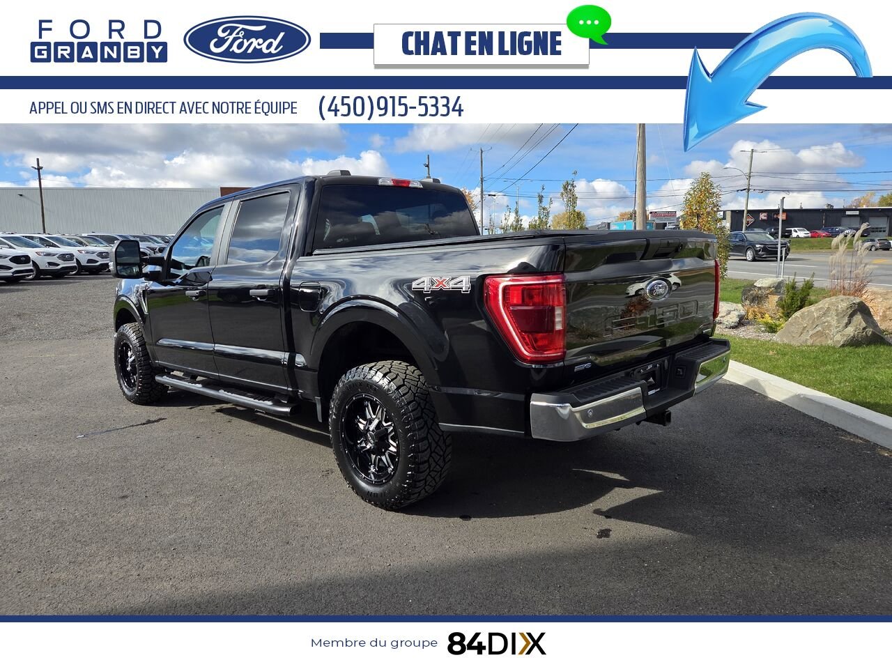 Ford F-150 2023 Noir Granby - photo #4