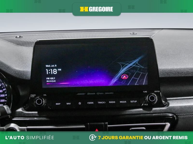 Kia Seltos 821104 | SX Turbo AUTO A/C CUIR TOIT NAV MAGS CAM RECUL BLE 2023 Blanc Laval - photo #24