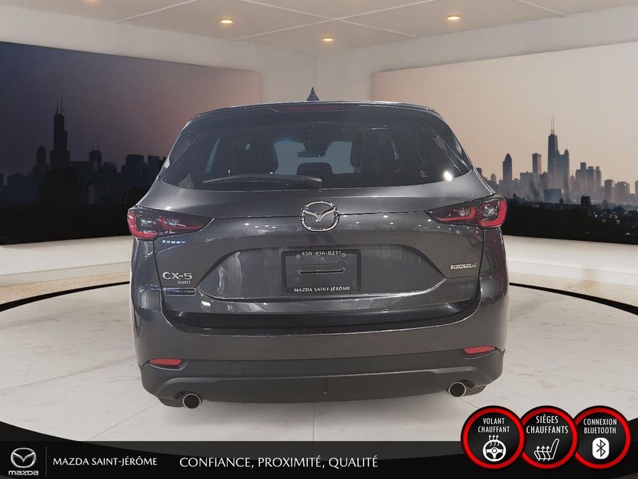 Mazda CX-5 GS | CUIR | AWD | MAGS | 2025 Gris