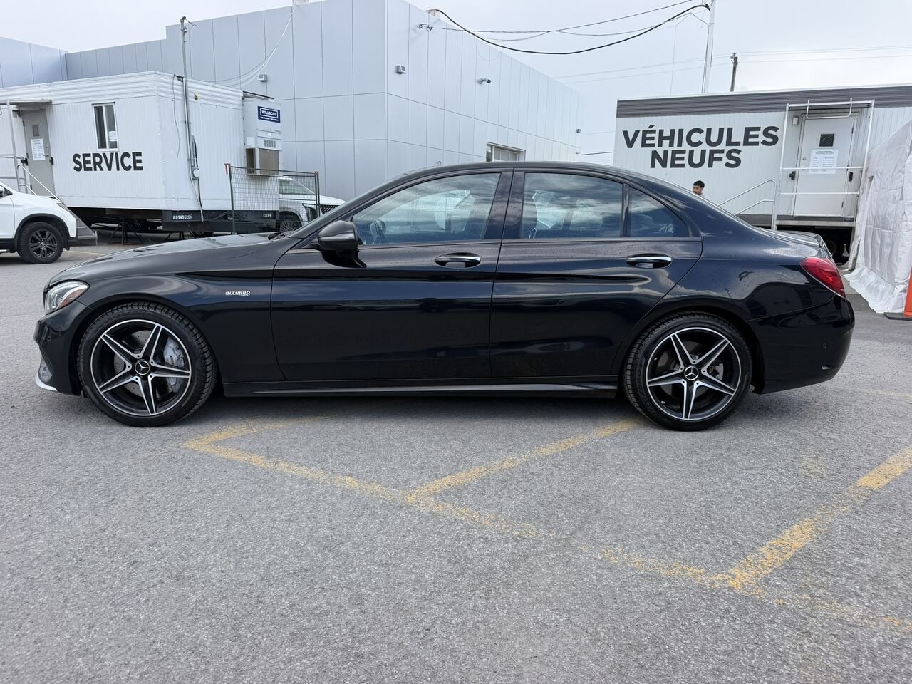 Mercedes-Benz Classe-C C 43 AMG 4MATIC 2017 Noir Laval - photo #1